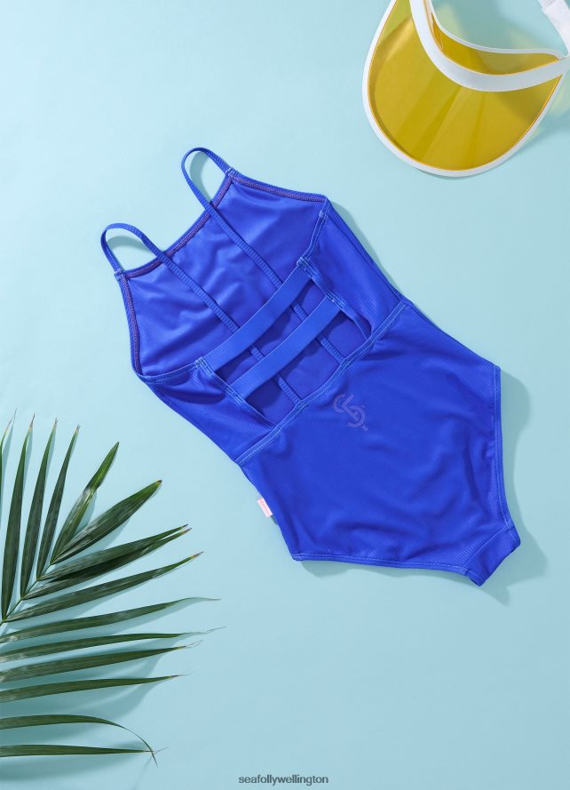 Seafolly Children Essential Girls One Piece Swimwear Royal LT08Z8794