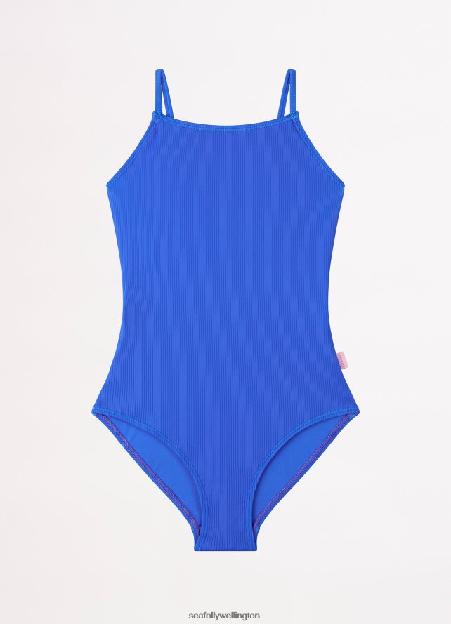 Seafolly Children Essential Girls One Piece Swimwear Royal LT08Z8794