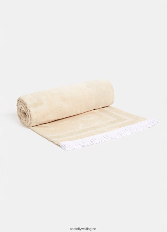 Seafolly Women Summer Solstice Towel Accessories Sand LT08Z8775