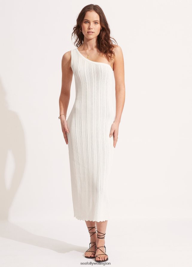 Seafolly Women Crochet Knit Dress Clothes White LT08Z8661
