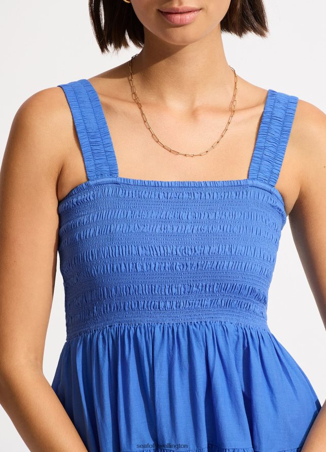 Seafolly Women Faithful Mini Dress Clothes Azure LT08Z8669