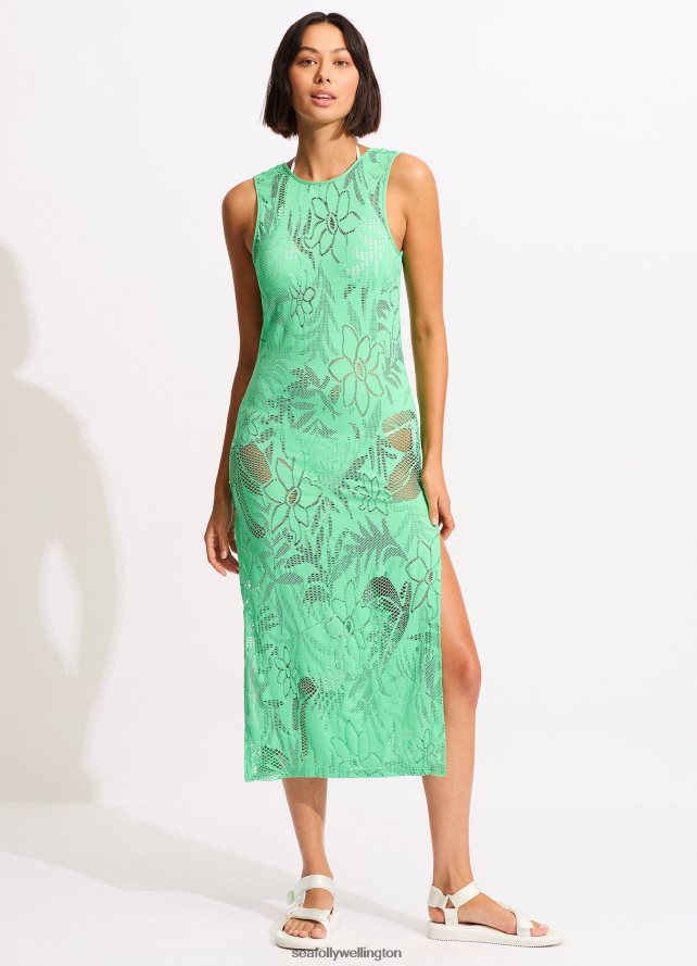 Seafolly Women Islands Cover Up Clothes Mint LT08Z8668