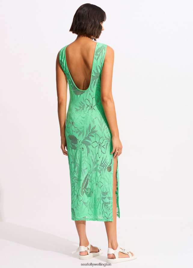 Seafolly Women Islands Cover Up Clothes Mint LT08Z8668