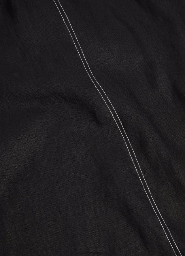 Seafolly Women Jetset Plunge Stitch Dress Clothes Black LT08Z8701