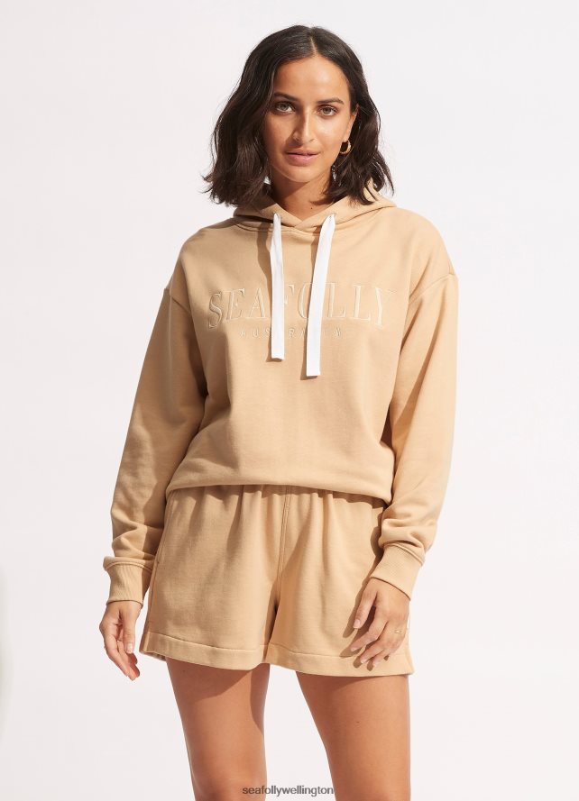 Seafolly Women Originals Lounge Short Clothes Camel LT08Z8665