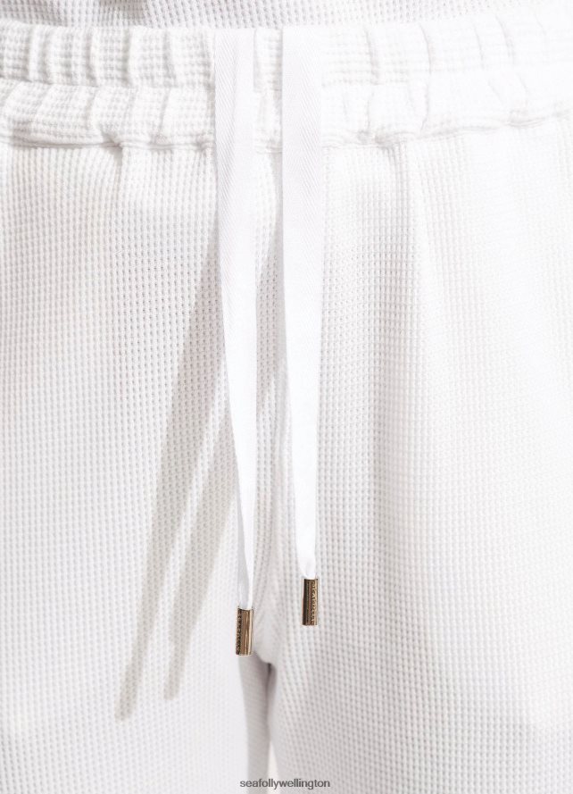 Seafolly Women Waffle Pant Clothes White LT08Z8664