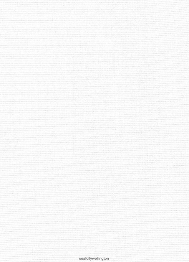 Seafolly Women Isla Rib Belted High Waisted Bikini Bottom Swimwear Cream LT08Z8412