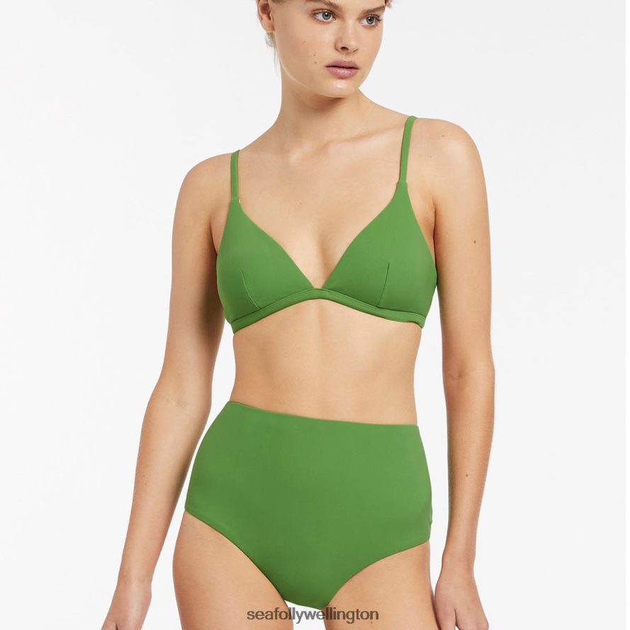 Seafolly Women Jetset Full Coverage Pant Swimwear Palm LT08Z8470