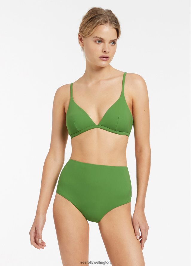 Seafolly Women Jetset Full Coverage Pant Swimwear Palm LT08Z8470