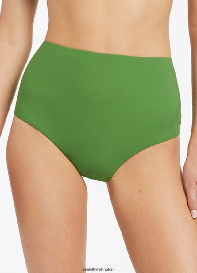 Seafolly Women Jetset Full Coverage Pant Swimwear Palm LT08Z8470