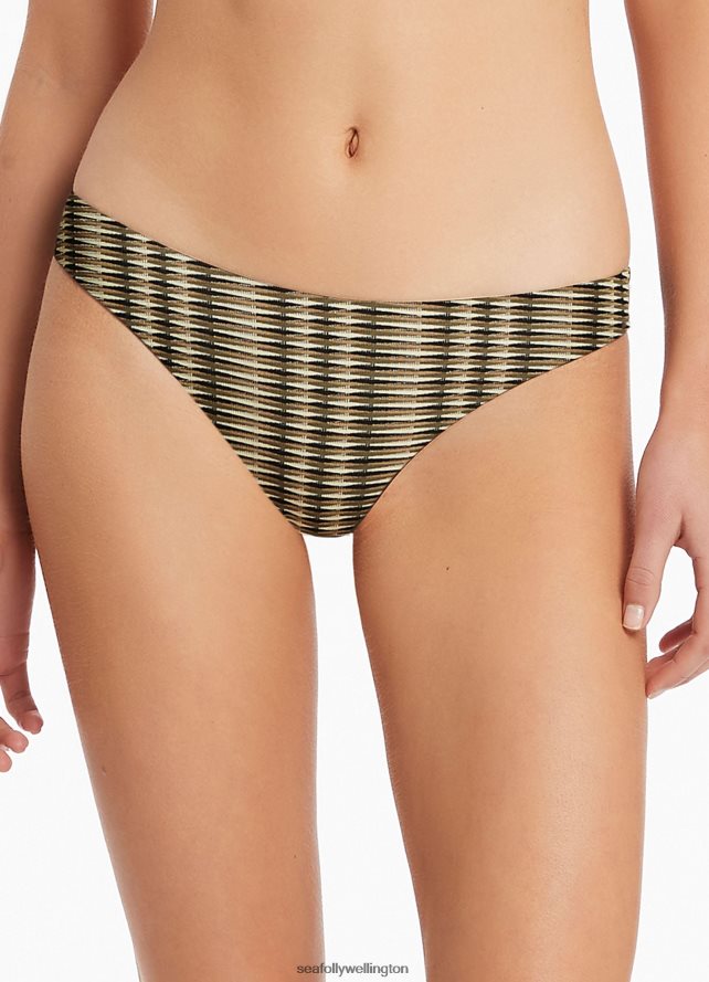 Seafolly Women Ravello Hipster Pant Swimwear Olive LT08Z8578