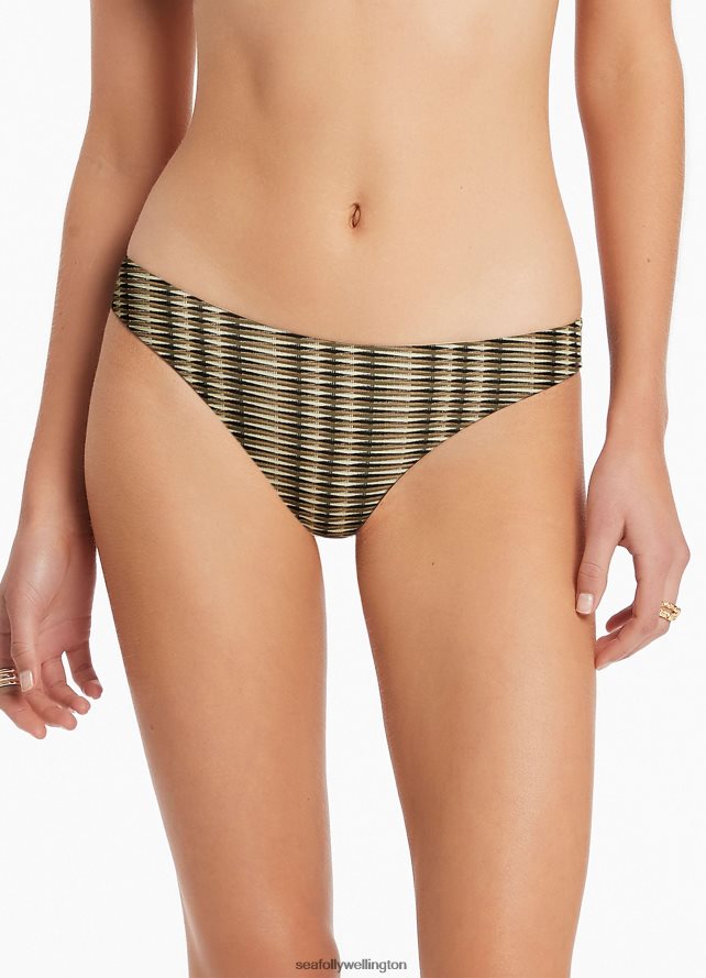 Seafolly Women Ravello Hipster Pant Swimwear Olive LT08Z8578
