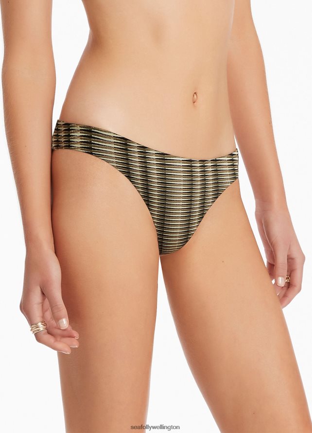 Seafolly Women Ravello Hipster Pant Swimwear Olive LT08Z8578