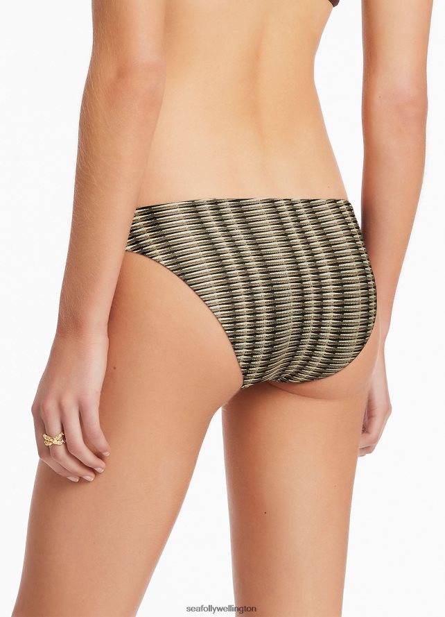 Seafolly Women Ravello Hipster Pant Swimwear Olive LT08Z8578