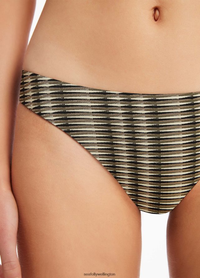 Seafolly Women Ravello Hipster Pant Swimwear Olive LT08Z8578