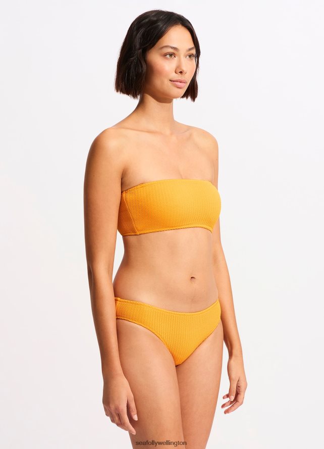 Seafolly Women Sea Dive Hipster Pant Swimwear Rockmelon LT08Z8314