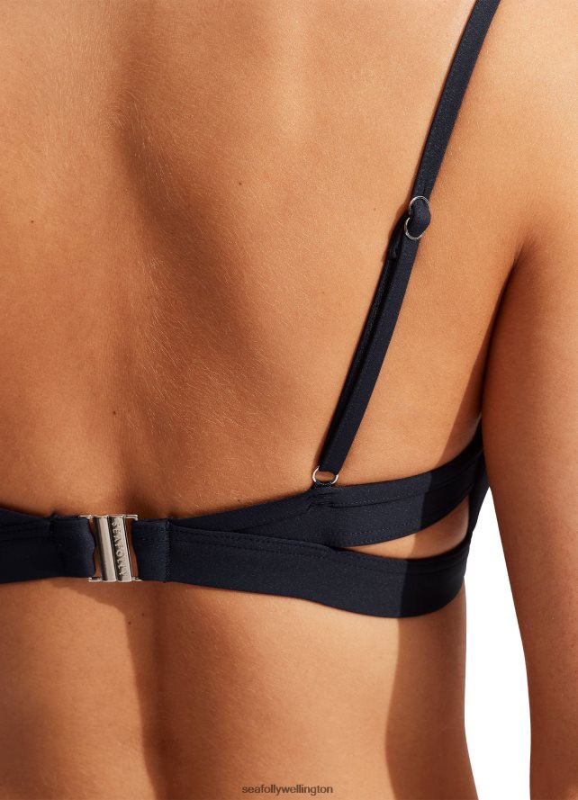 Seafolly Women Collective Hybrid Bralette Swimwear True Navy LT08Z8215