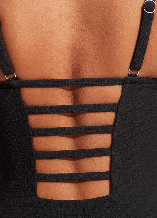 Seafolly Women Willow Dd One Piece Swimwear Black LT08Z8161