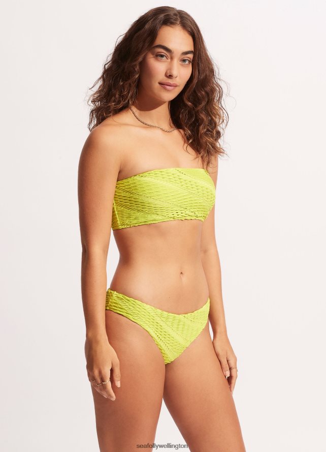 Seafolly Women Marrakesh Tube Top Swimwear Wild Lime LT08Z8570